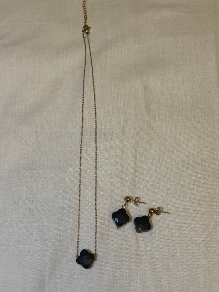 Ensemble de bijoux en acier inoxydable