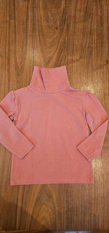 Sous pull cole roulé fille corail tape a l'oeil 96cm