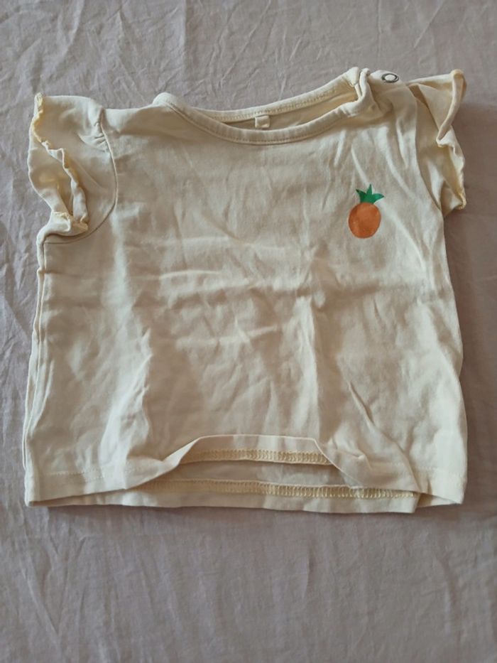 Tee-shirt manches courtes 3 mois - photo numéro 2