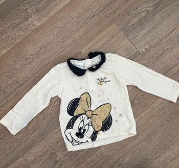 TEE shirt manches longues Minnie en 12 mois