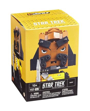 MEGA BLOKS KUBROS STAR TREK THE NEXT GENERATION WORF DTW68