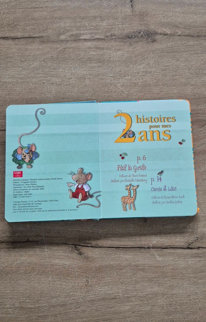 Livre 2 histoires pour mes 2 ans - photo numéro 2