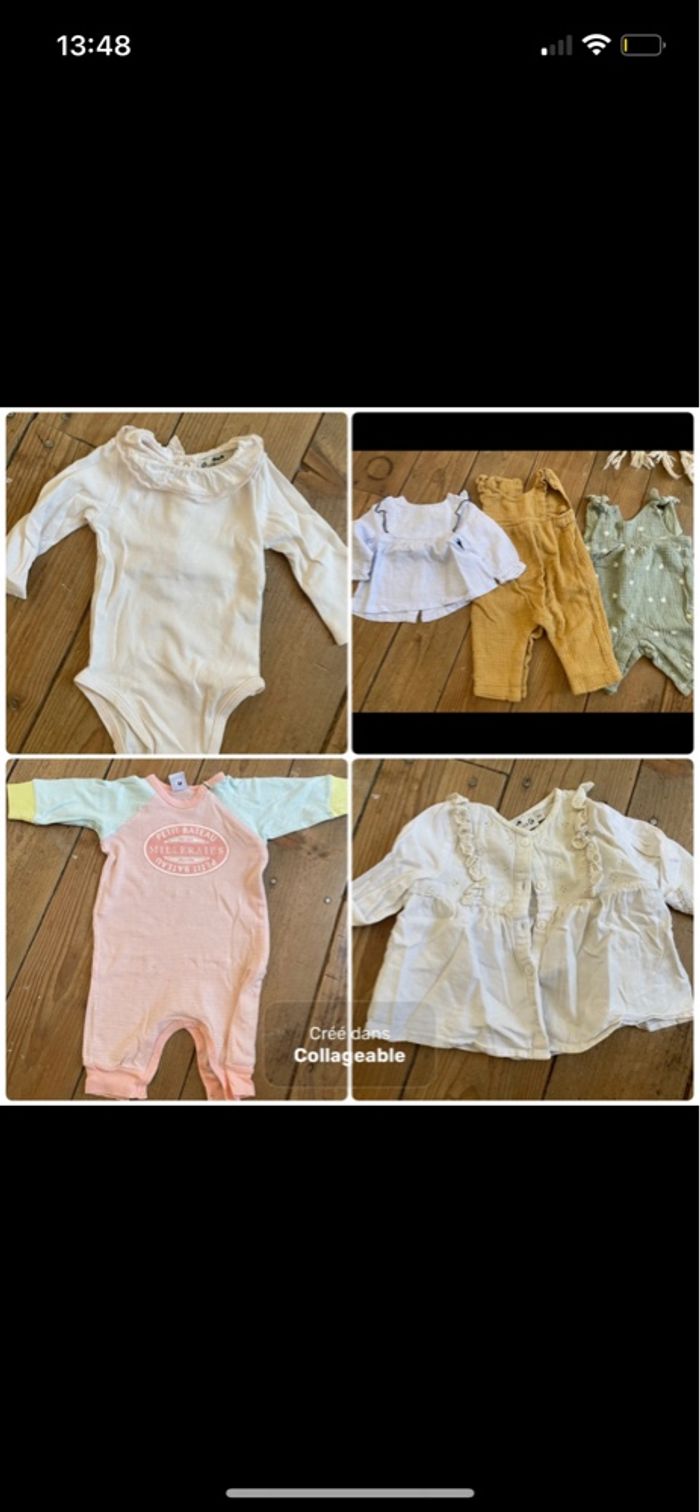 Lot fille 3 mois