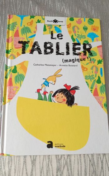 Livre enfant-Le tablier magique -