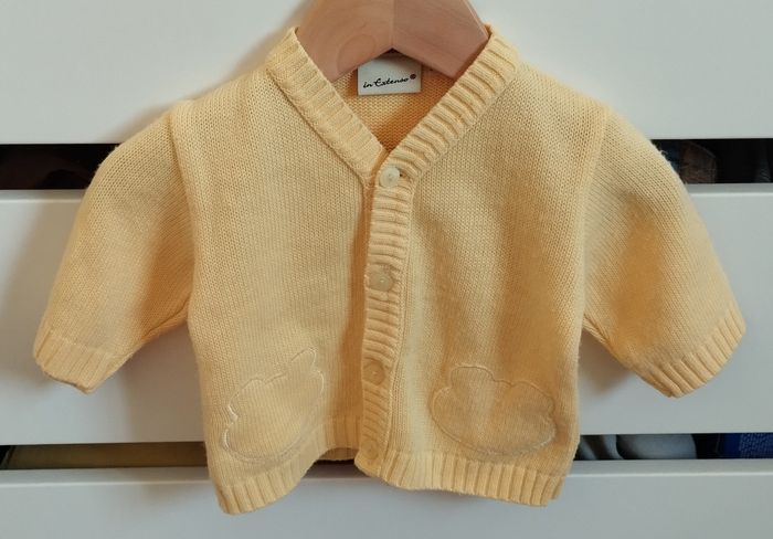 Gilet mixte 1 mois in extenso