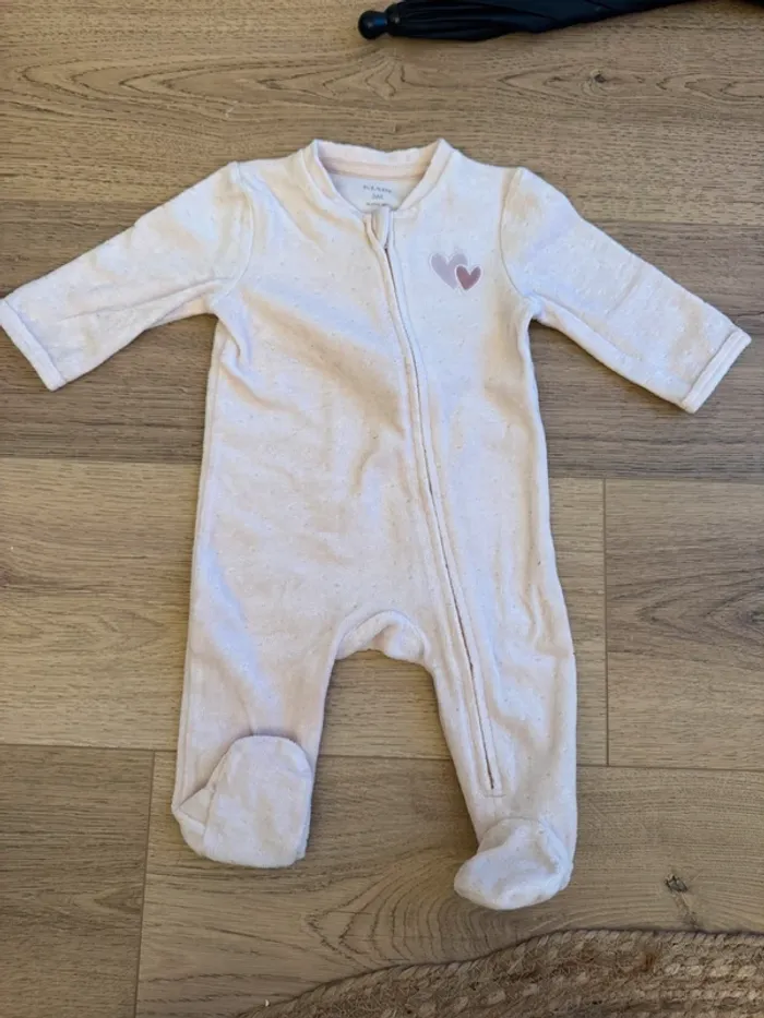 Pyjama velours - 3 mois