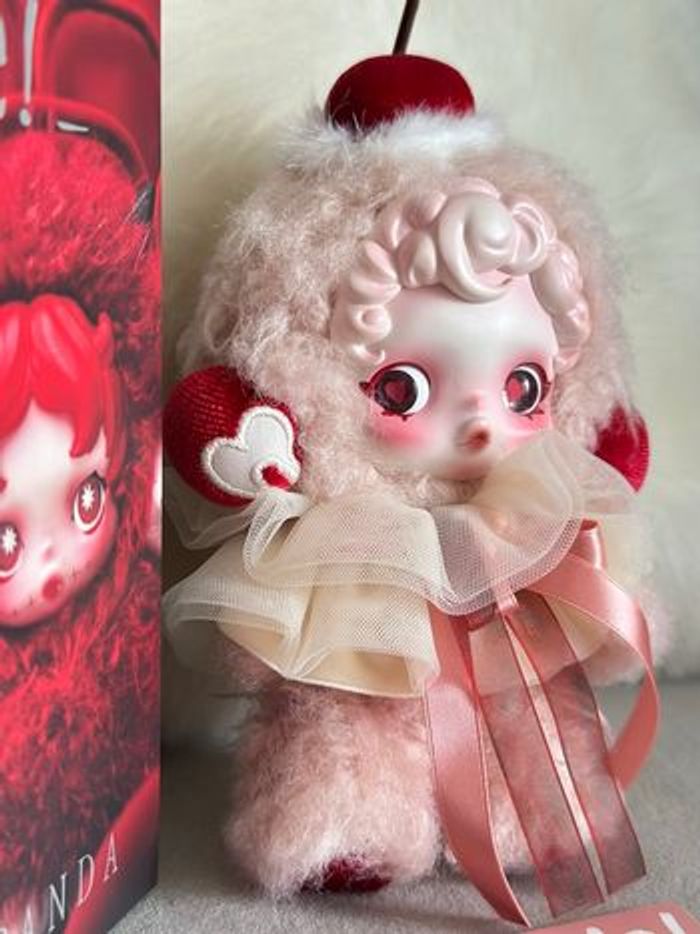 Skullpanda You found me Moldy muffin plush pendant - photo numéro 2