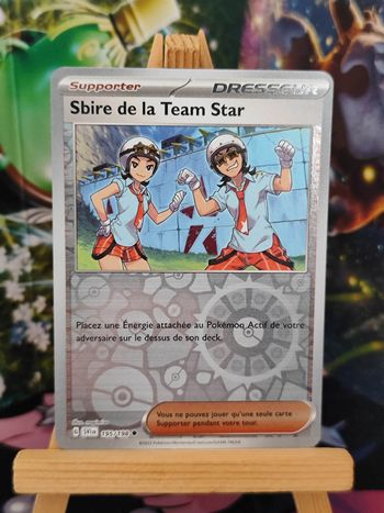 Sbire de la team star reverse 195/198 écarlate et violet