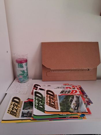 Jaquette Jaquettes manga Crunchyroll Initial D 1 à 46
