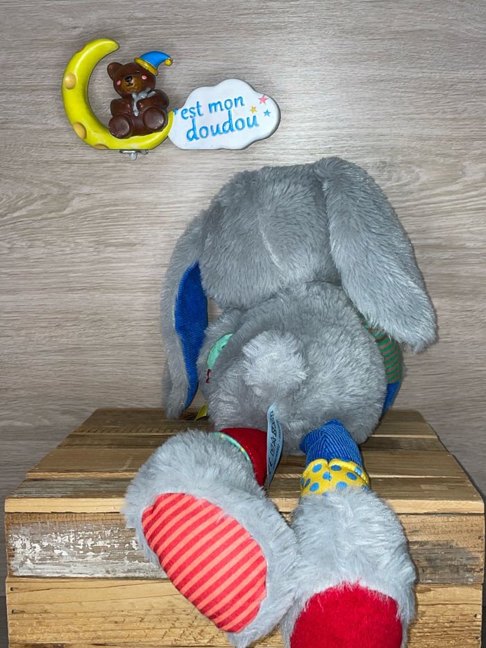 NIC614 doudou lapin 🐰 nicotoy - photo numéro 2