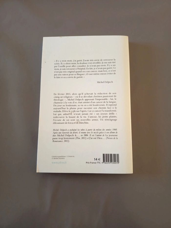 Livre Vivre Michel Delpech - photo numéro 2