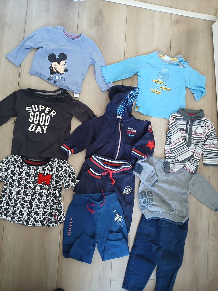 Lot de vêtements pour bébé garçon 12 mois