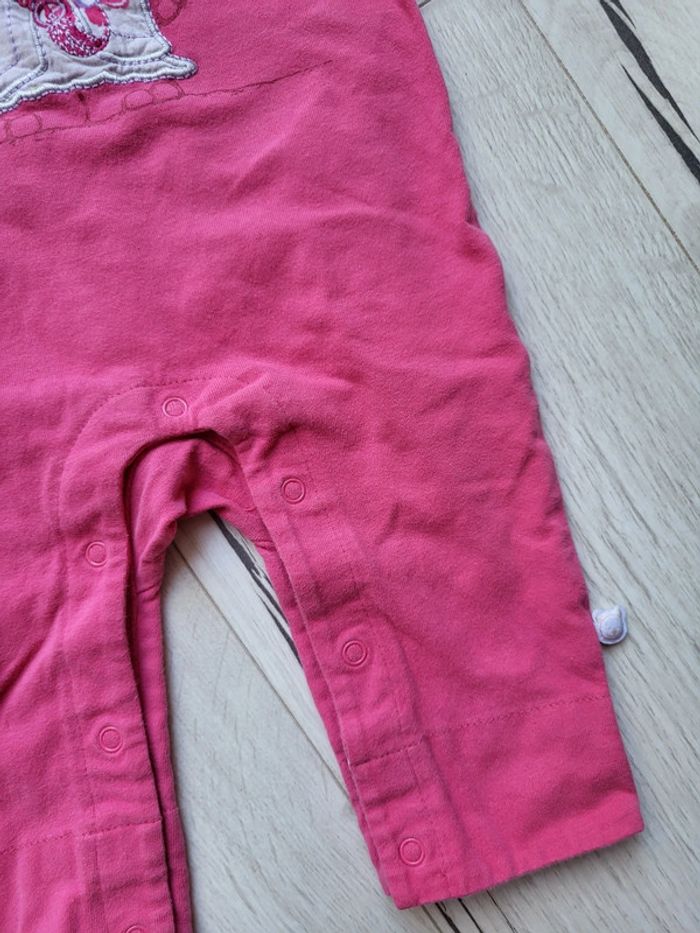 Combinaison fille noukies 3 mois rose fuschia - photo numéro 2