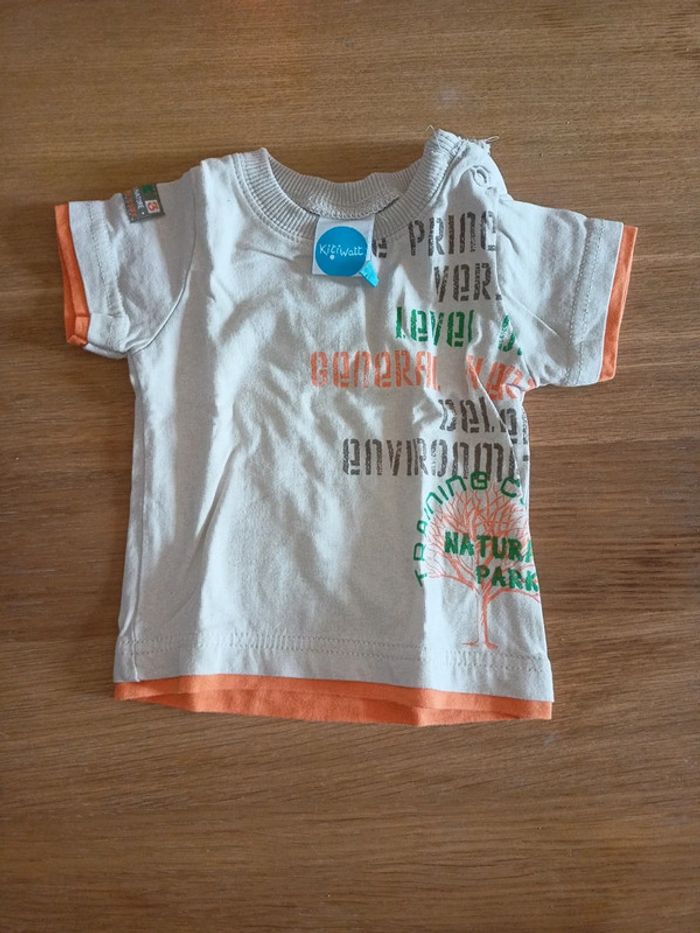 T-shirt manches courtes 3 mois