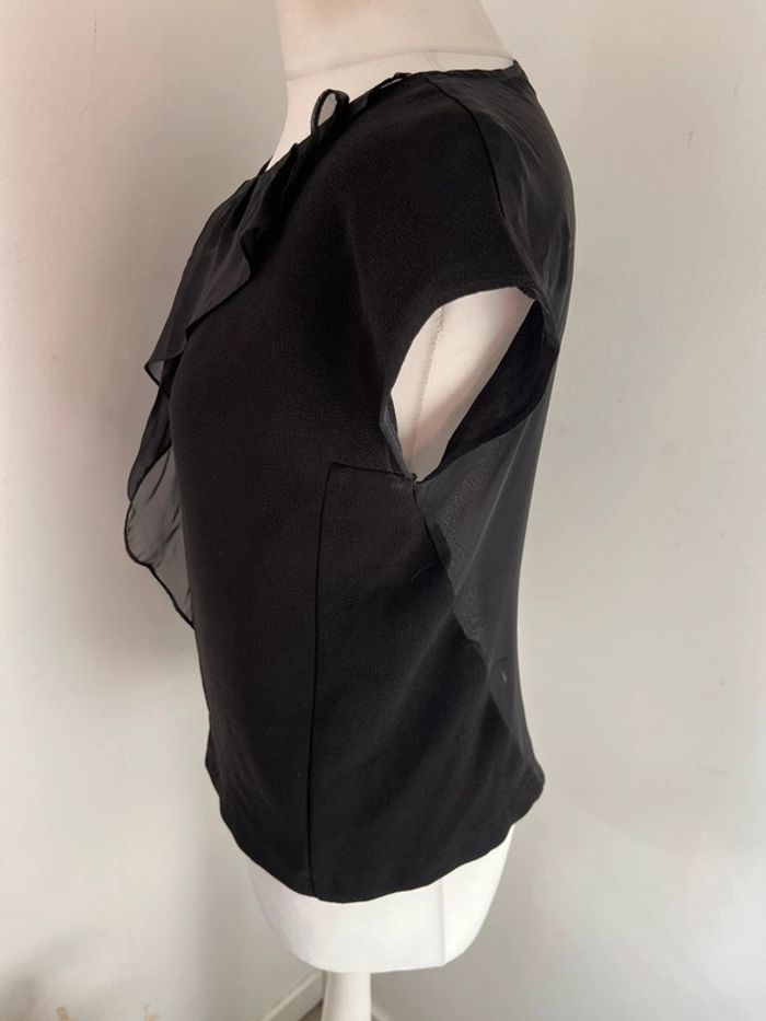 Blouse noire en soie Maje M - photo numéro 4