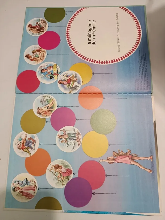 Livre la ménagerie de Melle Émilie - photo numéro 3