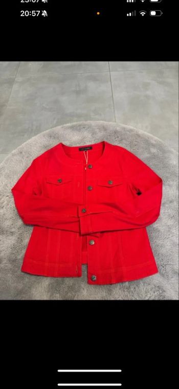 Veste lola liza rouge neuf taille S