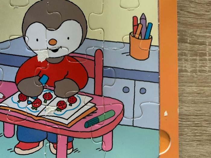 Livre puzzle T’choupi vive l’école - photo numéro 4