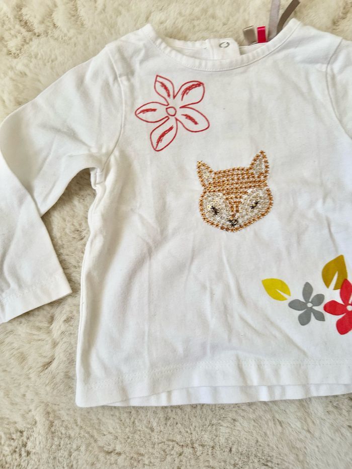 Teeshirt manches longues Orchestra 6 mois - photo numéro 4