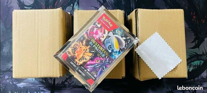 Lot de 3 PROTECTIONS ACRYLIQUES pour BUNDLE POKÉMON