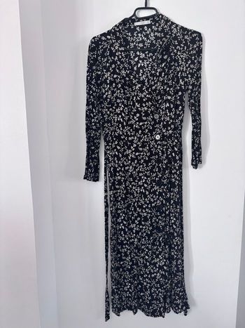 Robe longue noire Mango taille s