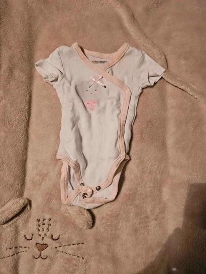 Bodie manche courte 1 mois