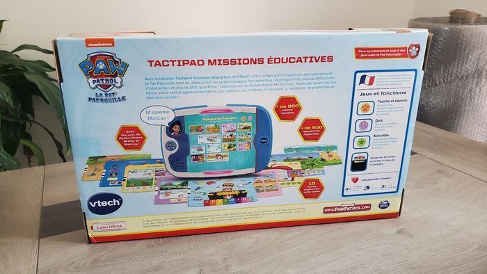 Tactipad Missions Éducatives Pat patrouille Neuve. - photo numéro 2