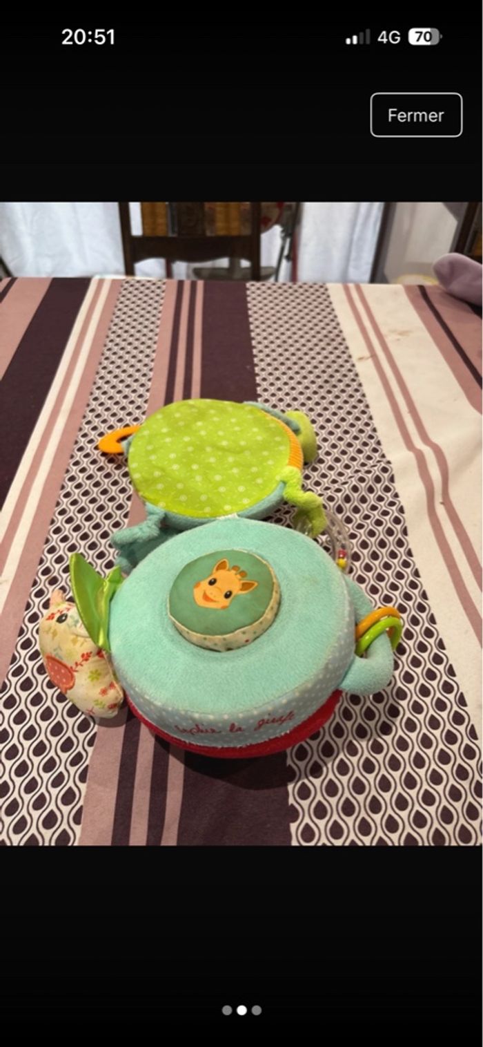 Balle d’activité Sophie la girafe - photo numéro 2