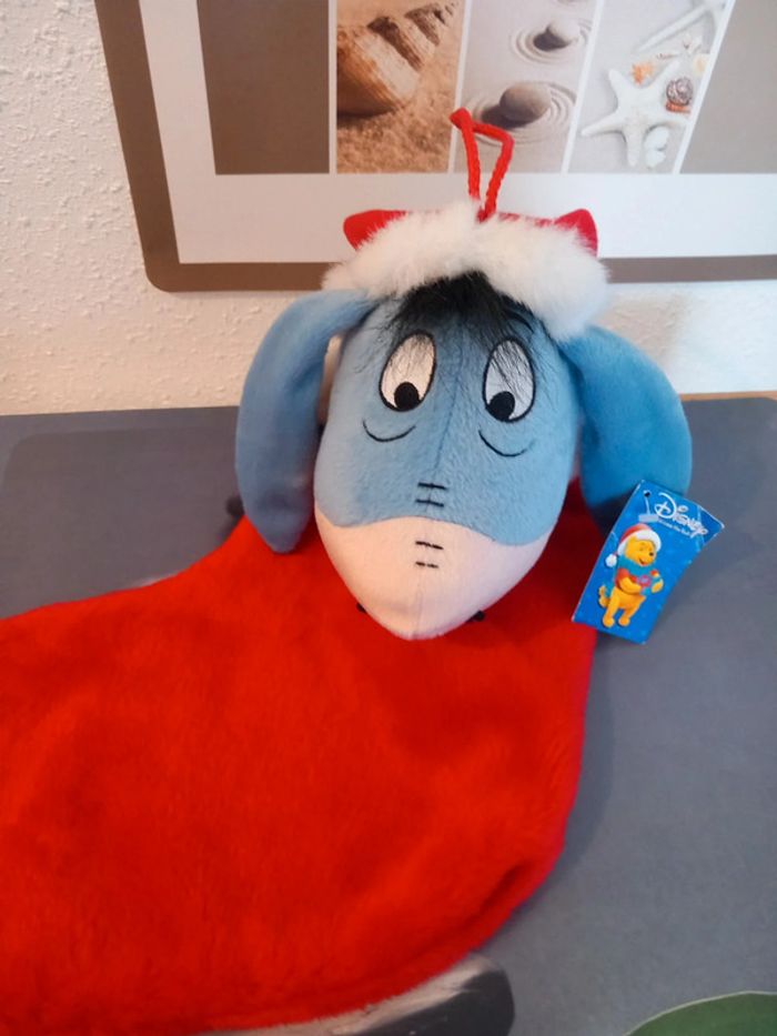 Peluche bourriquet chaussette de Noël - photo numéro 2