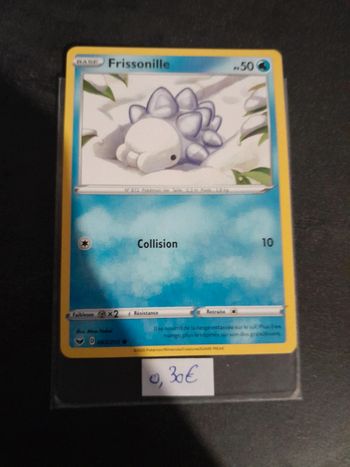 Carte Pokémon Frissonille 63/202