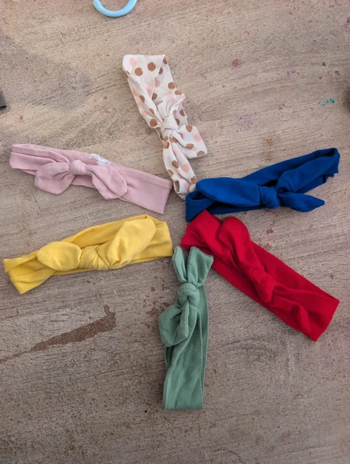 Lot bandeau cheveux fille