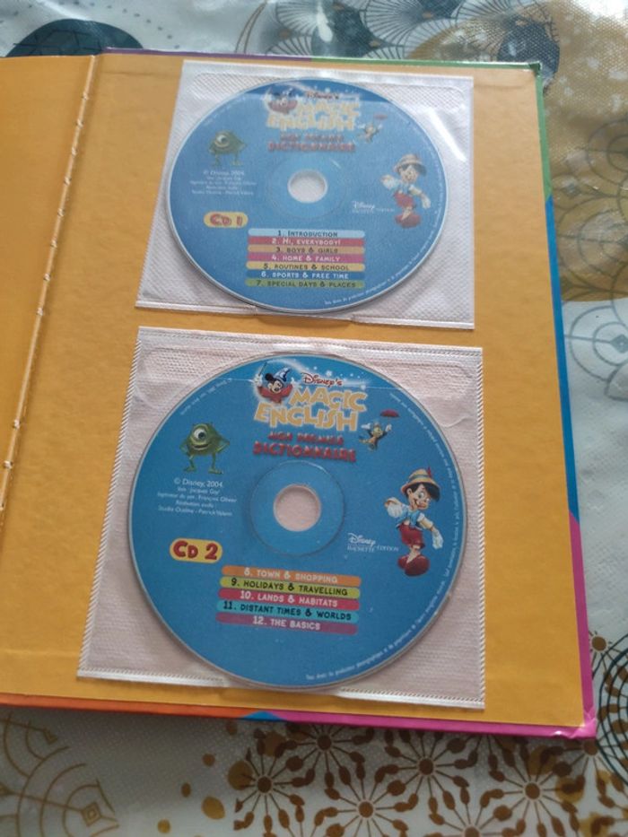 Album avec cd Magic english disney's - photo numéro 6