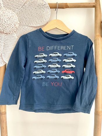 T shirt manches longues kiabi 3 ans