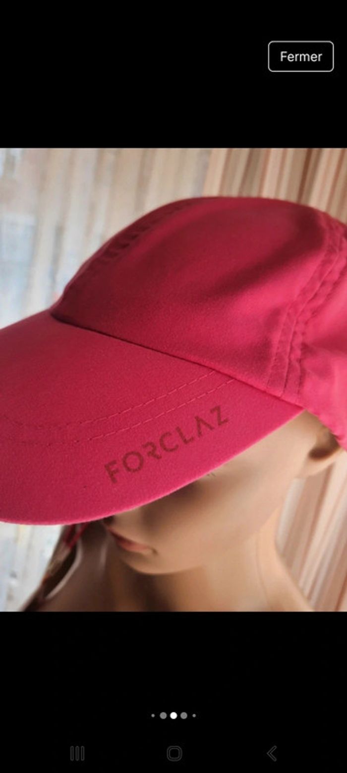 Casquette femme rose/fushia Forclaz 56/60cm - photo numéro 7