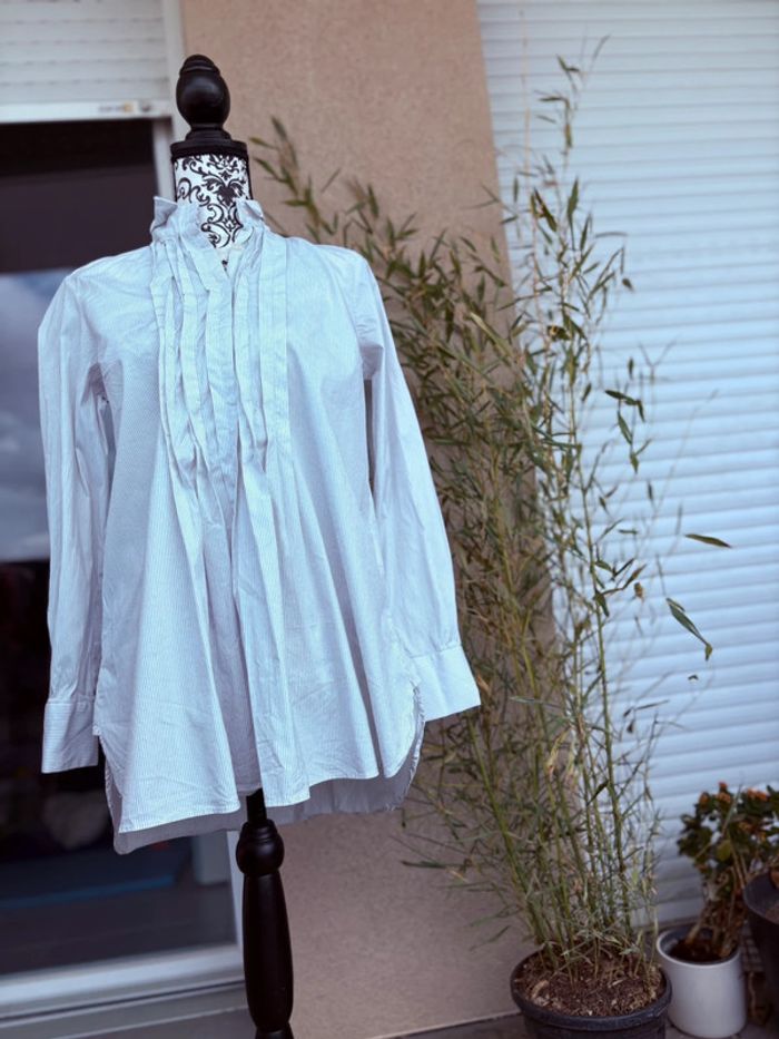Jolie chemise ample Zara femme, taille M (bon état général) - photo numéro 4