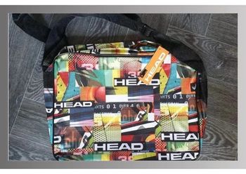 Sac bandoulière Head multicolore 36x27 cm