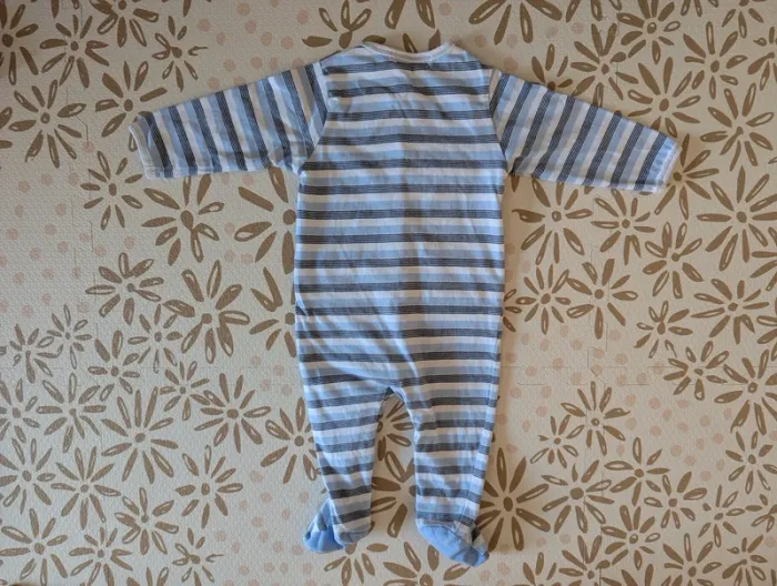 Pyjama avec pied Cadet Rousselle 6 mois - photo numéro 2