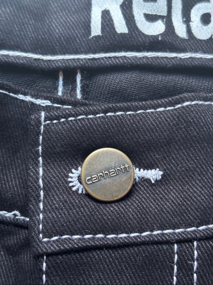 Short Carhartt Single Knee Rework Noir M / 32 - photo numéro 5