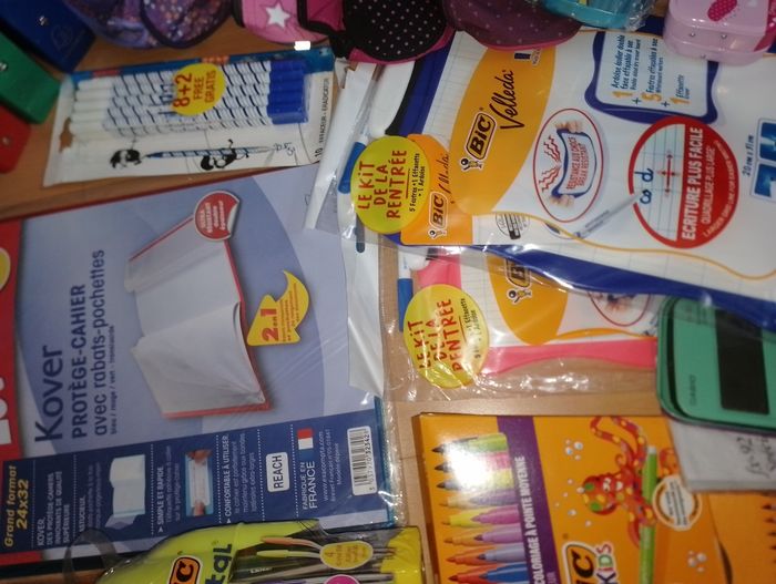 Gros lot fournitures scolaires collegien neuf - photo numéro 6