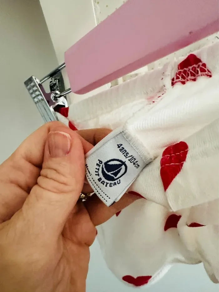 Pyjama deux pièces cœurs PB - photo numéro 8