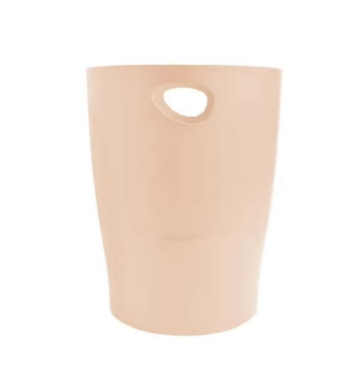 🪷 Poubelle / Corbeille à papier - couleur Pêche Corail pastel - Neuve ⭐ - photo numéro 2