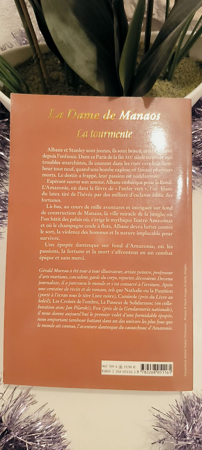 livre La Dame De Manaos - La Tourmente - Moreau Gérald en tres bon etat - photo numéro 2