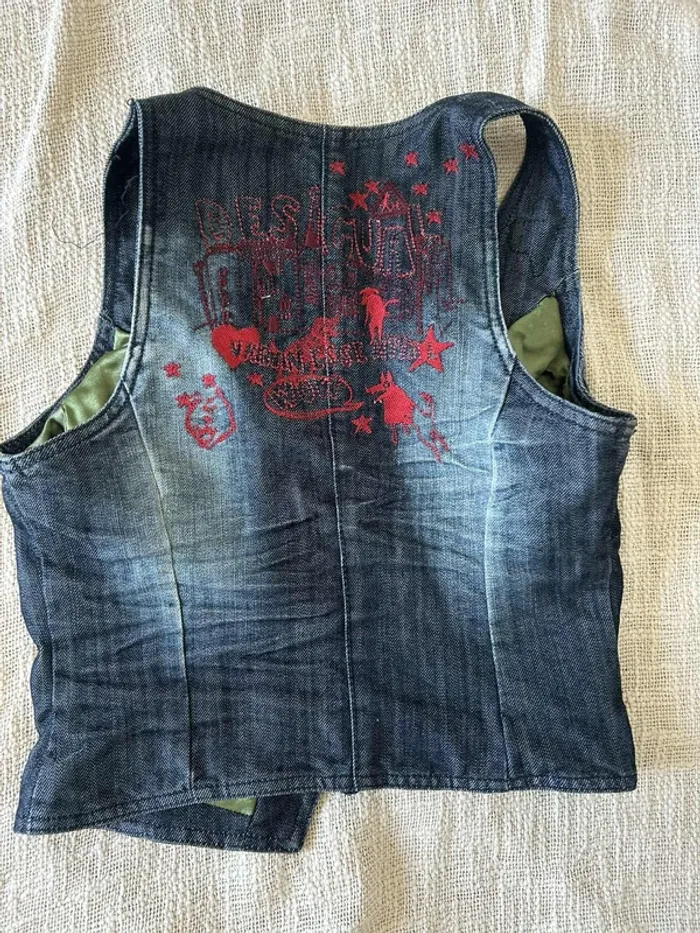 Gilet en Jean Original – Taille M desigual - photo numéro 3