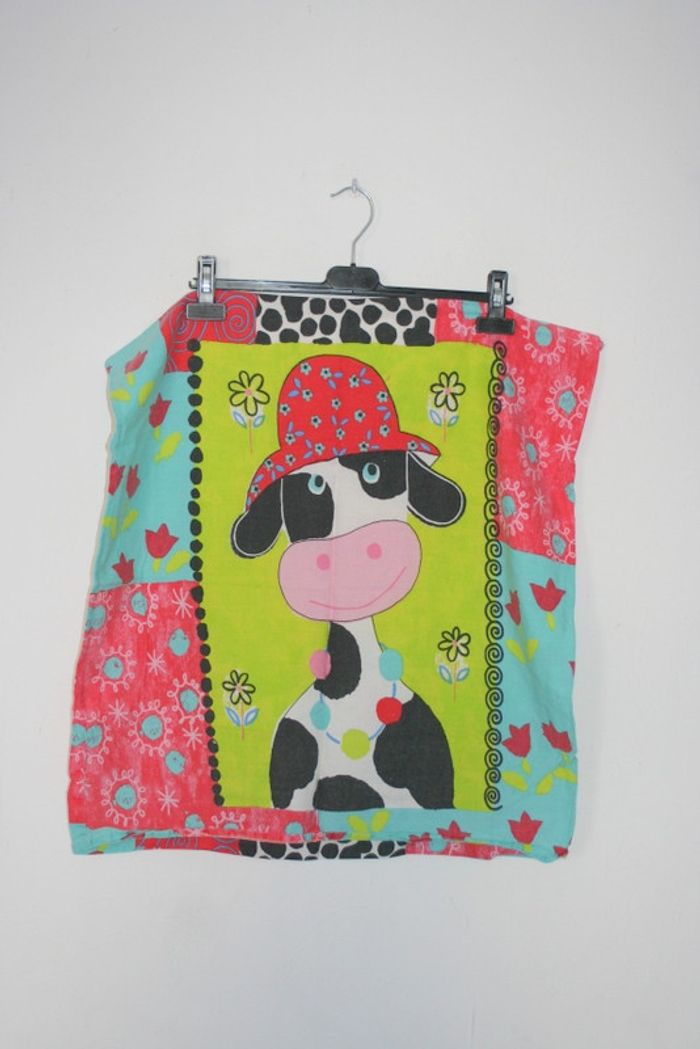 Parure Housse de couette 1 personne Vache - photo numéro 2