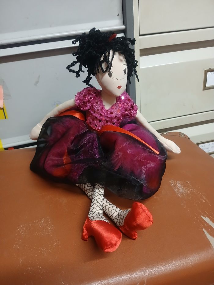 Poupée  chiffon ballerine - photo numéro 4