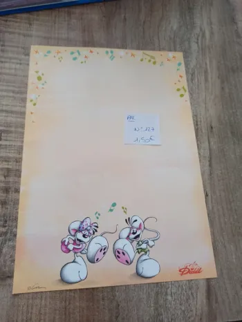 Papier à lettre Diddl 127 1,50€