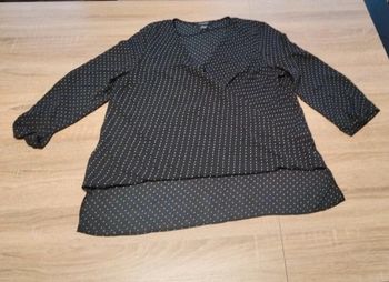 Blouse à pois