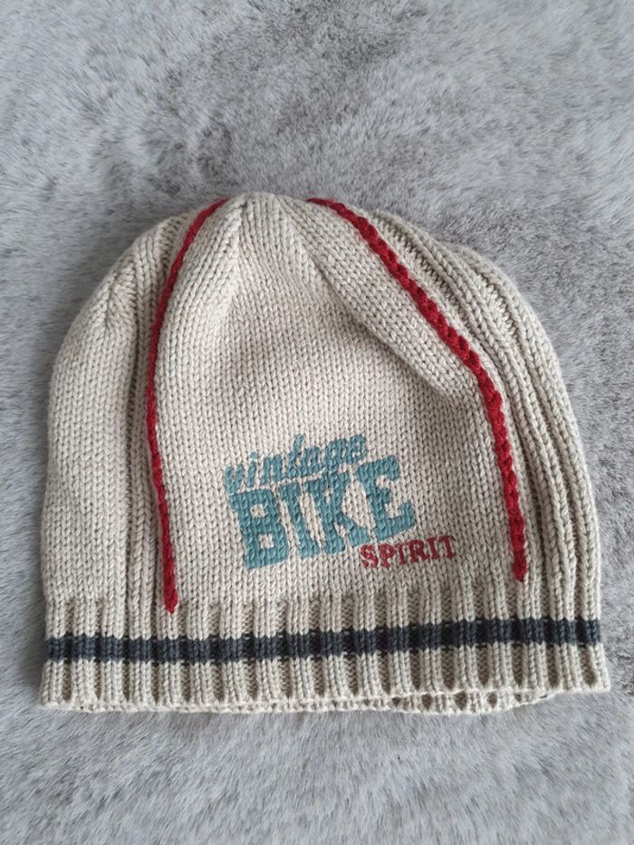 Bonnet beige 3-6 mois