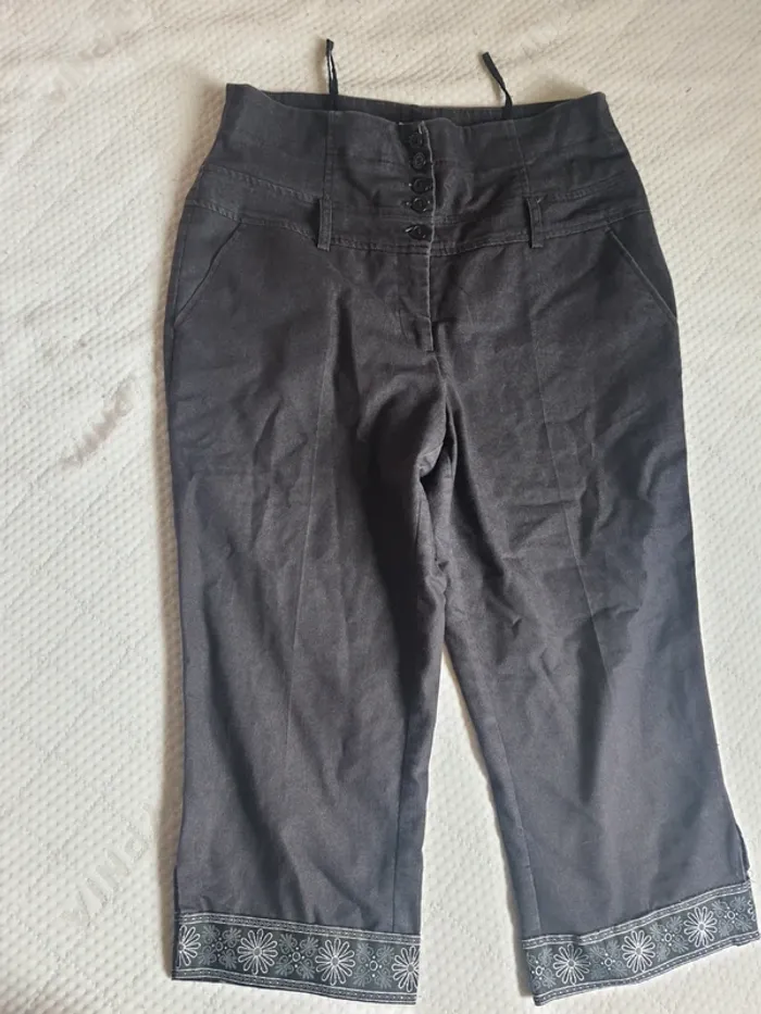 Pantacourt taille haute 42 - photo numéro 12