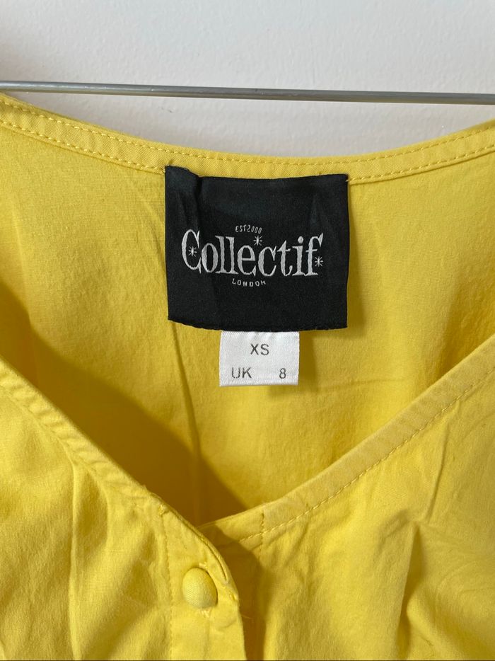 Chemisier Jaune Collectif - photo numéro 3